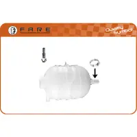 Rezervor apa, radiator FARE SA 3596