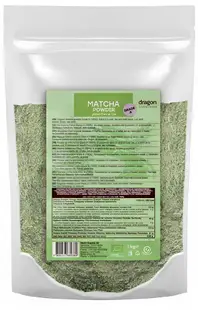 Pudră de matcha, 1 kg, Dragon Superfoods