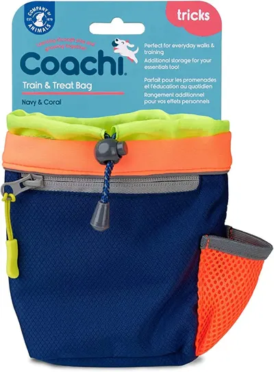 Coa Borseta Recompense Coachi Train&amp;Treat Navy/Coral 41313A