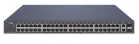 Switch PoE Hikvision DS-3E1552P-SI: 48 x 10/100/1000M PoE Ports, 2 x gigabit RJ45, 2 x gigabit SFP, buget PoE 470 W, tensiune al