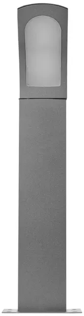 Stâlp de grădină cu LED-uri Elbulgaria - Alford, 2857/f sg, 12W, IP44, 4000K, gri