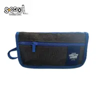 Penar tip etui, urban, 2 fermoare, blue, 22.5x7x12 cm, S-COOL