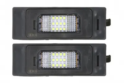 Lumina numar inmatriculare, culoare lumina: alb; set, 12V, cu aprobare circulatie potrivit BMW 1 (E81), 1 (E87), 1 (F20), 1 (F21), 6 (F12), 6 (F13), 6 GRAN COUPE (F06), I3 (I01), Z4 (E89) 06.04