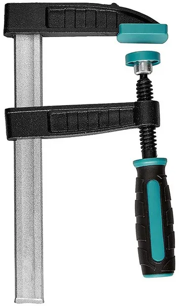 Clemă cu șurub cu fălci metalice Wolfcraft - SC, 80 х 150 mm