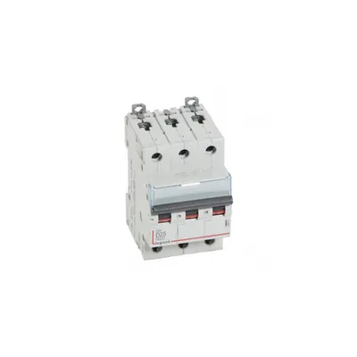 Siguranta automata 6000 - 10 kA - 3P 400 V~ - 25 A - D curba