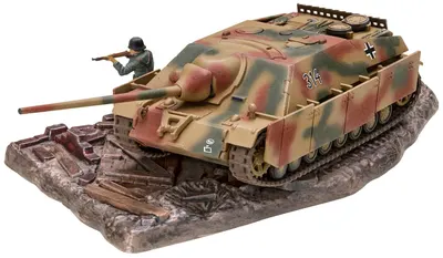Model asamblat Revell Militar : Tancuri - Jagdpanzer IV (L/70)