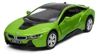 Mașinuță metalică Kinsmart - BMW I8, 1:34, verde