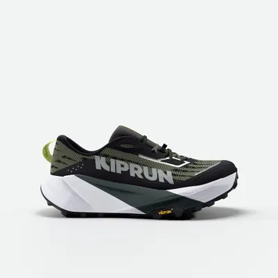 Încălțăminte de trail și alergare Kiprun Kipsummit Max verde și negru Bărbați