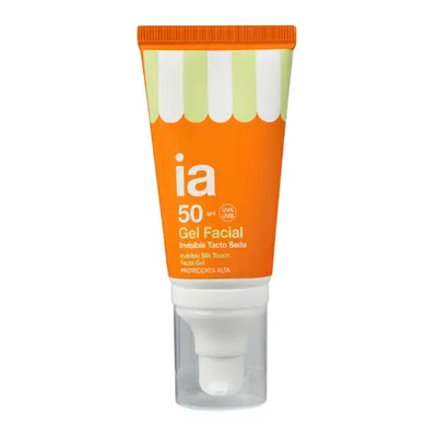 Gel facial protectie solara SPF 50+ Silk Touch, Interapothek | 50 ml