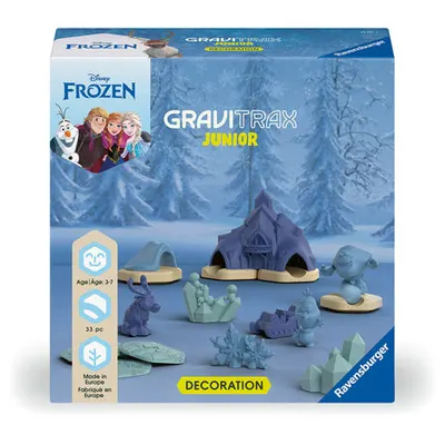 Joc de constructie Gravitrax Junior - Frozen - Set de accesorii editia Disney