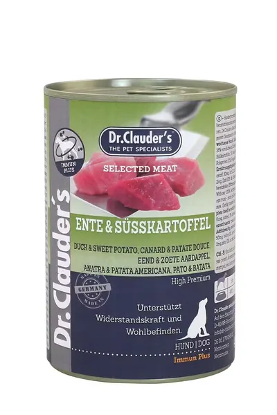 Dr. Clauder’s Dog Selected Meat Rata, 400 g