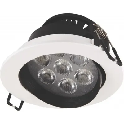 Spot Nled137D/9W/6400K 66White Fi95