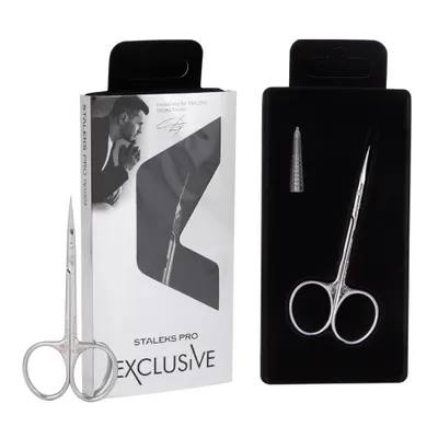 Forfecuță Cuticule Staleks Pro Exclusive Magnolie SX-22/1 cu Vârf 21 mm pentru Manichiură și Pedichiură