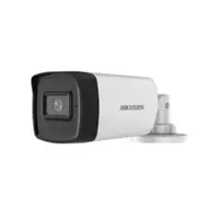 Camera supraveghere exterior Hikvision DS-2CE17H0T-IT3FS, 5 MP, 2.8 mm, IR 40 m, audio prin coaxial, microfon