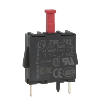 Bloc de Contacte Simplu pentru Cap Ø22, Pini 1 Nc pentru Pcb