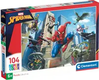 Puzzle pentru copii Clementoni de 104 piese - Spiderman