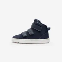 Încălțăminte barefoot piele, STEPPER MID Albastru Copii