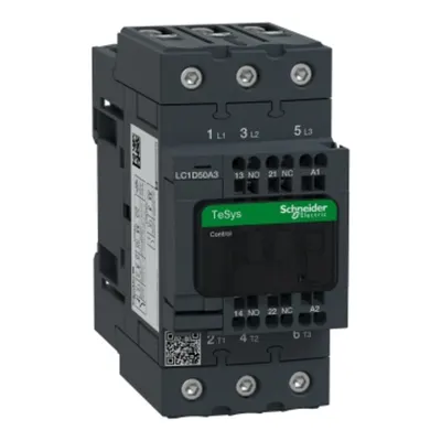 Contactor, TeSys Deca, 3P(3 NO), AC-3/AC-3e, <=400V, 50A, bobina 230V AC 50/60Hz, terminale cu arc