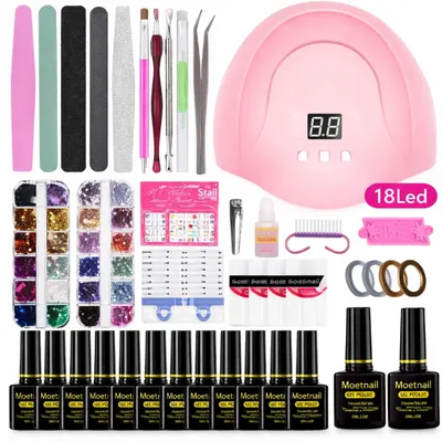 Kit Manichiura Unghii Oja Semipermanenta ZH07
