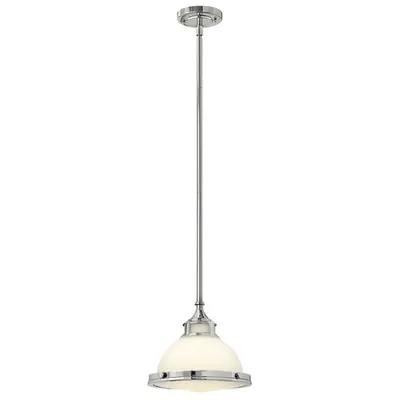 Lampa suspendata Amelia 1 Light Mini Pendant – Chrome