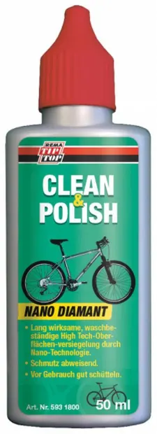 Flacon ulei Nano Clean Polish, 50 ml, verde-gri