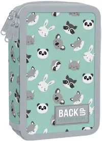 Penar cu rechizite BackUp EW – Animalistic, 3 fermoare
