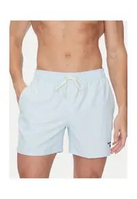 Pantaloni scurti de baie barbati MSW0064BU61 - Poliester - Albastru deschis - Albastru deschis