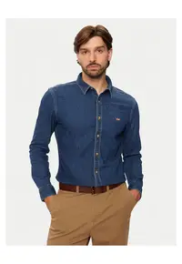 Camasa barbati denim - albastru -