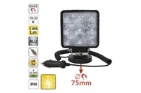 Proiector De Lucru Cu Led. Patrat. Lumina Difuza. Baza Magnetica Jbm
