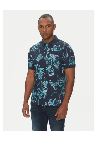 Tricou barbati bleumarin - bumbac