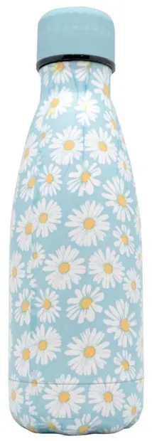 Termos Nerthus - Daisies, albastru, 350 ml
