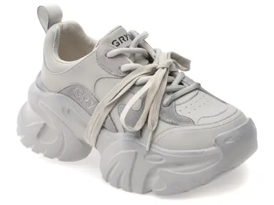 Pantofi sport GRYXX gri, 57015, din piele naturala
