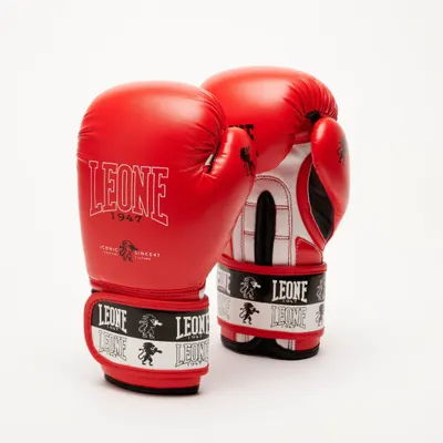 Manusi de Box Leone Iconic Junior Rosii