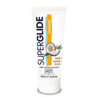 Lubrifiant pe bază de apă, HOT, Superglide, cocos, 75 ml