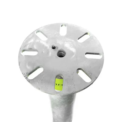 Flansa adaptor pentru suruburi de sol si structuri fotovoltaice