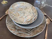 Set de servire pentru masă Morello - Malibu, 18 piese, Gray