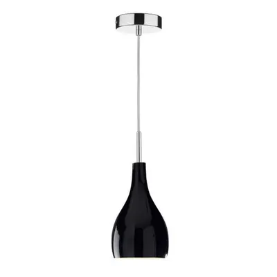 Lampa suspendata Soho 1 Light Pendant Black