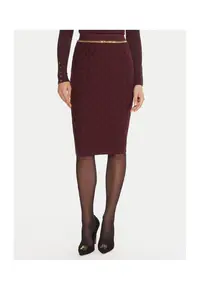 Fusta creion dama bordeaux
