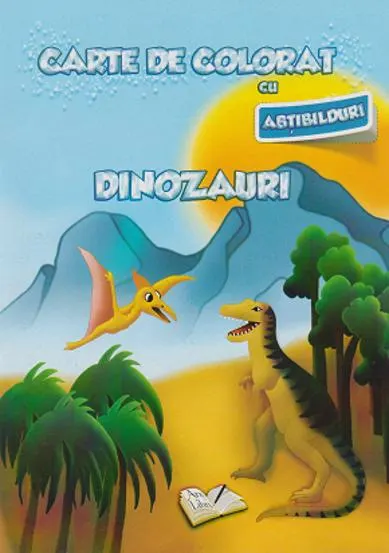 Carte de colorat cu abțibilduri