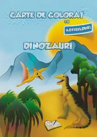 Carte de colorat cu abțibilduri