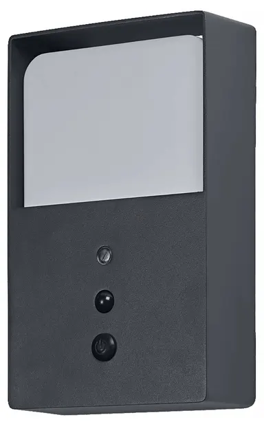 Lampă de fațadă Osram – USB Volt Square, 5W, IP54, gri închis