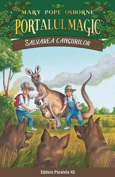 Portalul magic. Salvarea cangurilor (Vol. 20) - Paperback brosat - Mary Pope Osborne