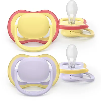 Philips Avent Ultra Air SCF087/03 0-6m suzetă Girl 2 buc