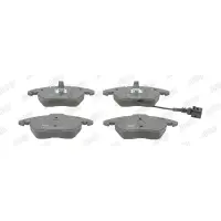 Set placute frana, frana disc JURID 573128J