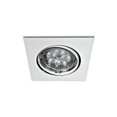 Pinta-A PAR16, GU10, 50W, IP20, ajustabil, alb