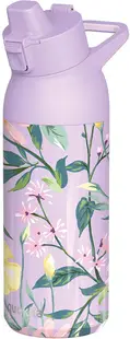 Sticlă termos Quokka Tide - All Over Botanic, 700 ml