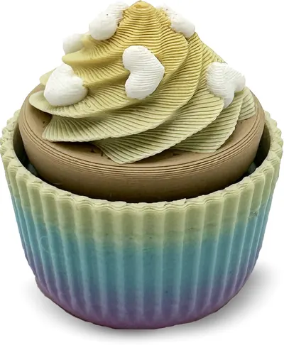 Print 3D de la 3D Morph Lab - Clicker, cupcake, gradient