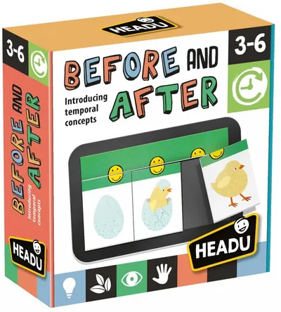 Joc educativ Headu Montessori - Before and after