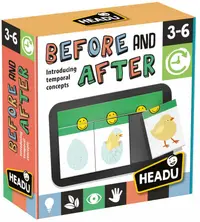 Joc educativ Headu Montessori - Before and after