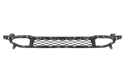 Element bara fata Fata potrivit HYUNDAI KONA I OS 2017-2023 - (cu gauri pentru lampa de ceata; plastic; negru)